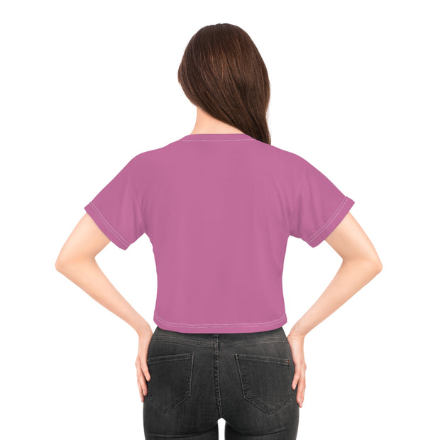 Pink Trump 2024 Rally Women Crop Top