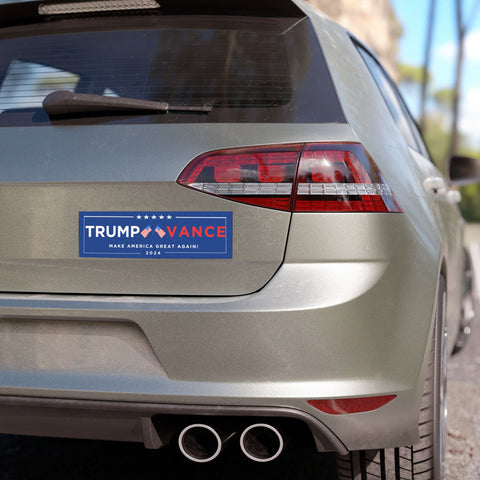 Trump Vance 2024 Car Magnet – Make America Great Again!