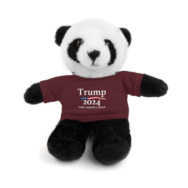 Trump 2024 Stuffed Animals Take America Back Slogan