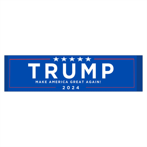 Trump 2024 Bumper Sticker - Make America Great Again!