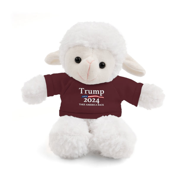 Trump 2024 Stuffed Animals Take America Back Slogan