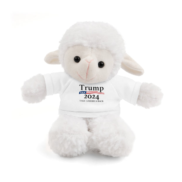 Trump 2024 Stuffed Animals Take America Back Slogan