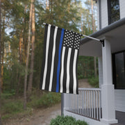 Thin Blue Line Flag - Trump Rally 2024 Campaign