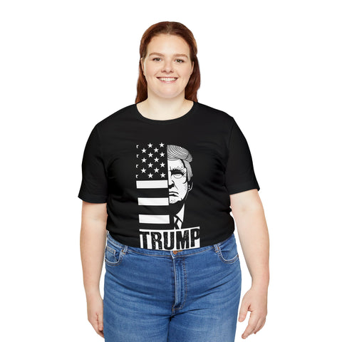 Get Your Stylish Trump 2024 T-Shirt - American Flag Trump 2024 Rally Shirts Limited Edition | FREETRUMP.COM