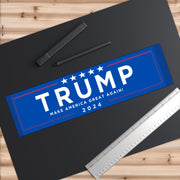 Trump 2024 Bumper Sticker - Make America Great Again!