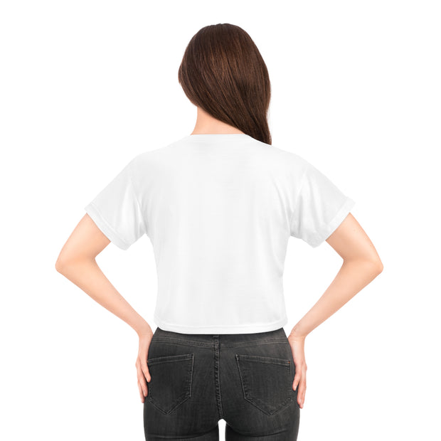 White Trump 2024 Rally Women Crop Top