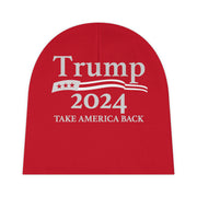 Trump 2024 Red Winter Beanie Take America Back: Stay Warm, Stay Bold