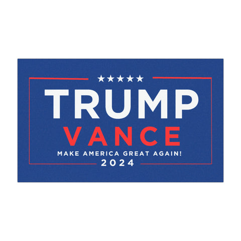 Trump Vance 2024 Car Magnet – Make America Great Again!