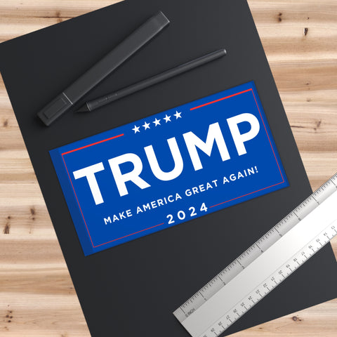 Trump 2024 Bumper Sticker - Make America Great Again!