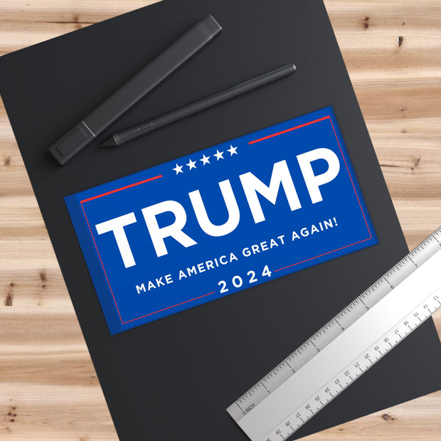 Trump 2024 Bumper Sticker - Make America Great Again!