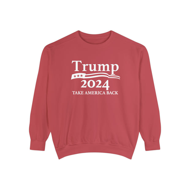 Women for Trump 2024 Take America Back Sweatshirt - Show Your Support in Style this Winter