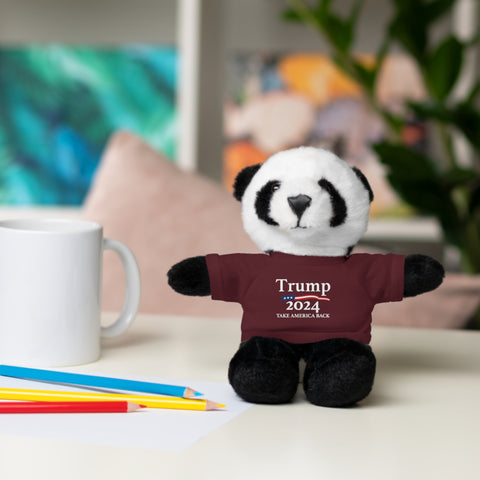 Trump 2024 Stuffed Animals Take America Back Slogan