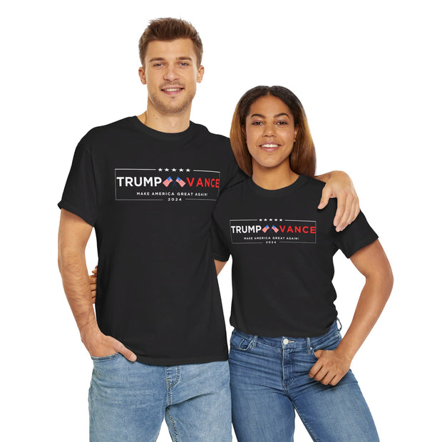 Trump and J.D Vance 2024 T-Shirt - Make America Great Again