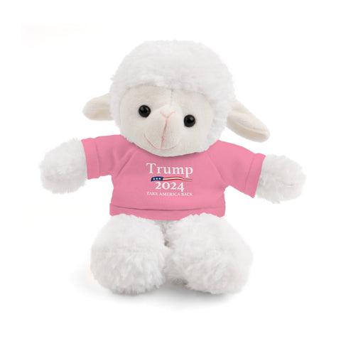 Trump 2024 Stuffed Animals Take America Back Slogan