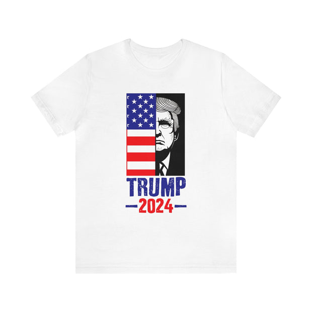 Get Your Stylish Trump 2024 T-Shirt - American Flag Trump 2024 Rally Shirts Limited Edition | FREETRUMP.COM