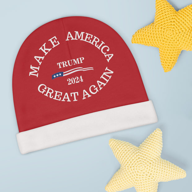 MAGA Trump 2024 Winter Beanie Hat: Warmth & Patriotism Combined