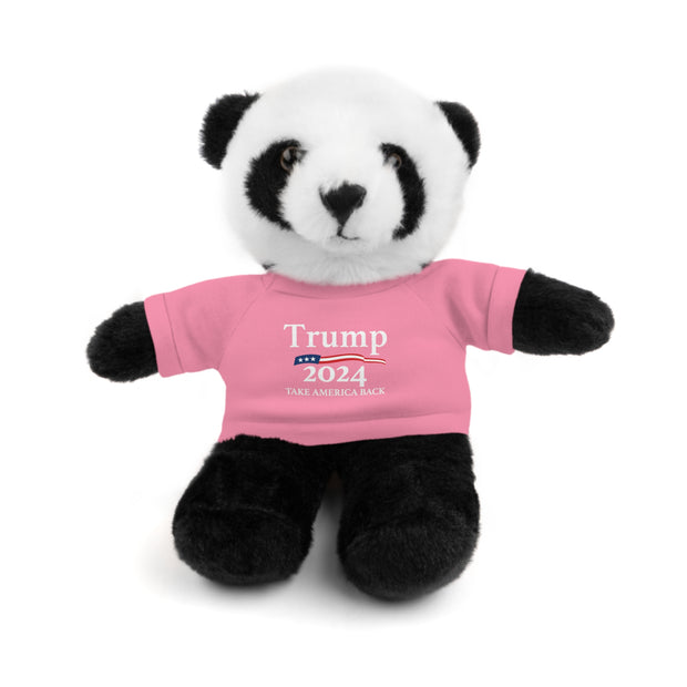 Trump 2024 Stuffed Animals Take America Back Slogan