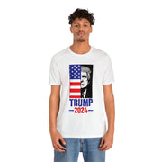 Get Your Stylish Trump 2024 T-Shirt - American Flag Trump 2024 Rally Shirts Limited Edition | FREETRUMP.COM