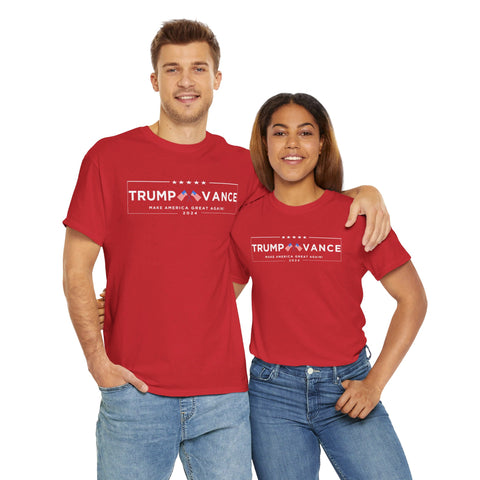 Trump and J.D Vance 2024 T-Shirt - Make America Great Again