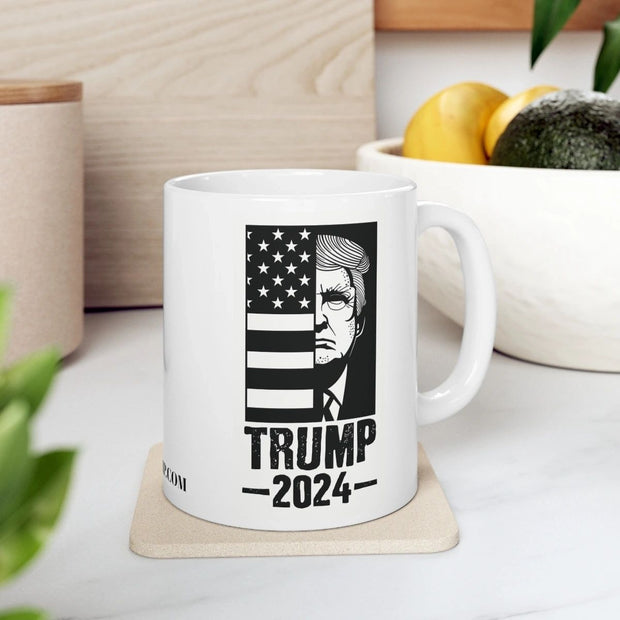 Donald Trump Rally 2024 Coffee Mug Cup | Trump 2024 Gift