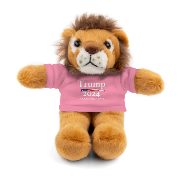 Trump 2024 Stuffed Animals Take America Back Slogan