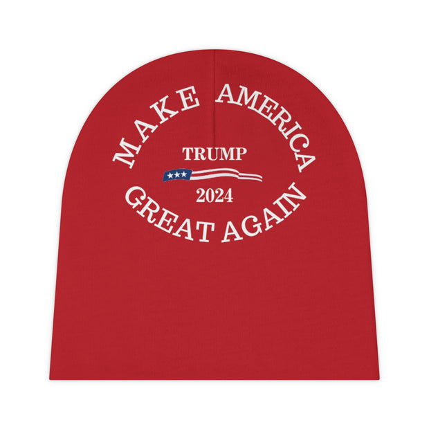 MAGA Trump 2024 Winter Beanie Hat: Warmth & Patriotism Combined