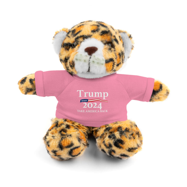 Trump 2024 Stuffed Animals Take America Back Slogan