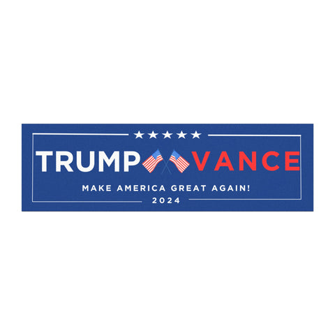 Trump Vance 2024 Car Magnet – Make America Great Again!