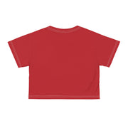 Trump 2024 Rally Women Red Crop Top