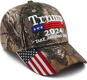 Trump 2024 Take America Back Hat - Camo - FreeTrump.com