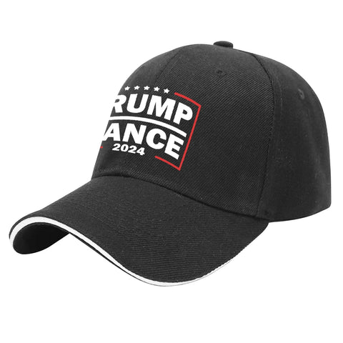 Black "Trump Vance 2024" Election Hat