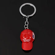 Trump 2024 MAGA Hat Keychain" Make America Great Again Key Chain