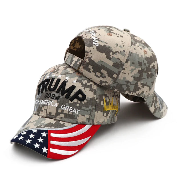 Trump 2024 Take America Back Hat - Camo - FreeTrump.com