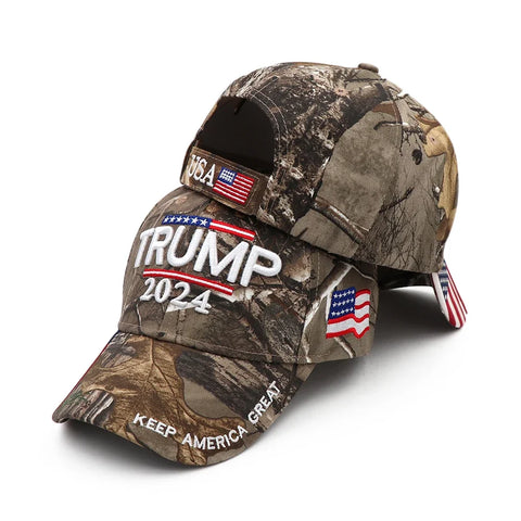 Trump 2024 Take America Back Hat - Camo - FreeTrump.com