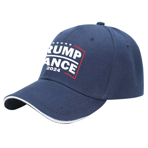 Blue "Trump Vance 2024" Supporters' Cap