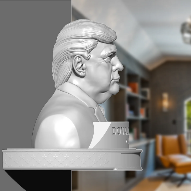 Donald J. Trump 2024 Presidential Gargoyle Statue– 'Great Again' Edition