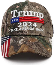 Trump 2024 Take America Back Hat - Camo - Free Trump