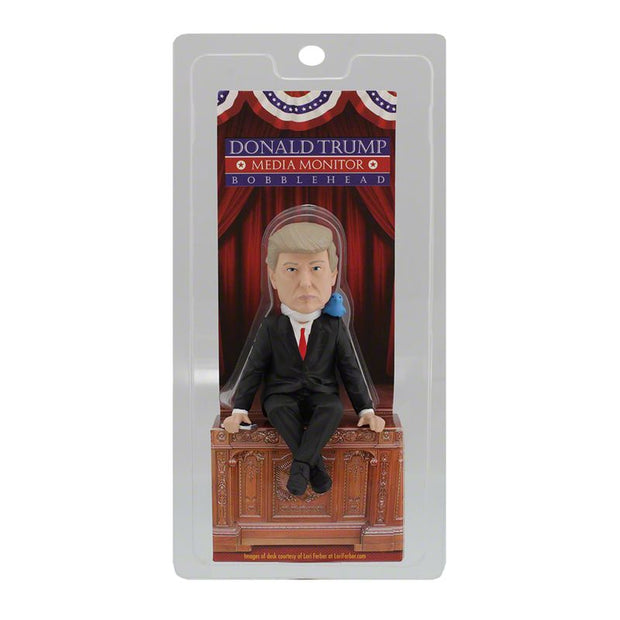 Donald Trump Executive Desk Twitter Bobblehead