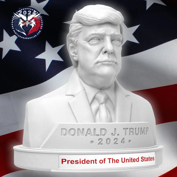 Donald J. Trump 2024 Presidential Gargoyle Statue– 'Great Again' Edition