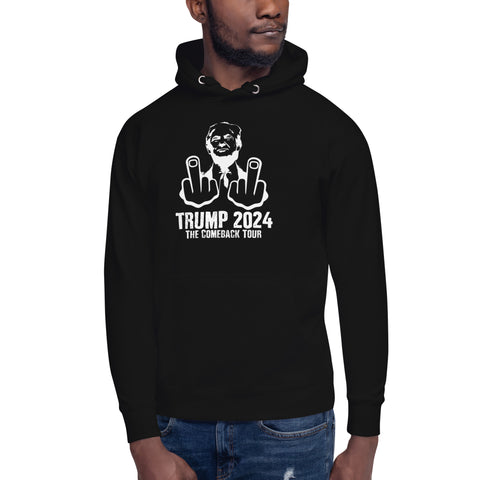 Trump 2024 Comeback Tour Rally Hoodie