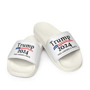 Stride with Pride - Trump 2024 Take America Back Womens Flip Flop Slides